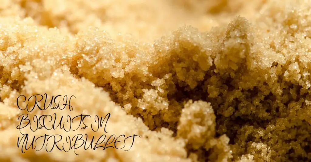 Can You Crush Biscuits in a Nutribullet