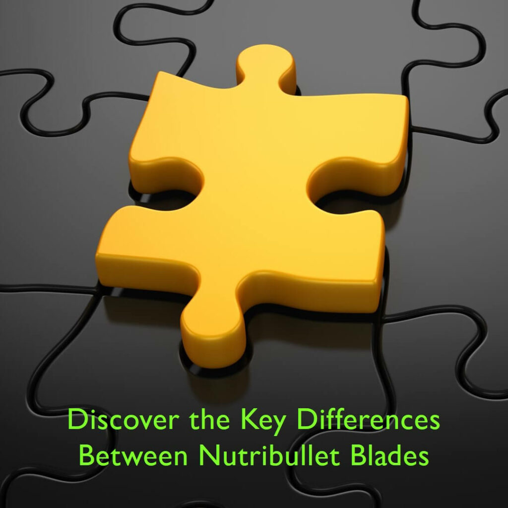 Nutribullet Blades Difference Choosing the Right Blade for Your