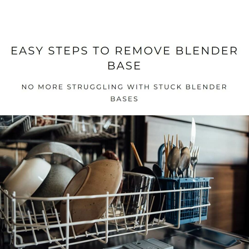 How to Remove Blender Base A StepbyStep Guide