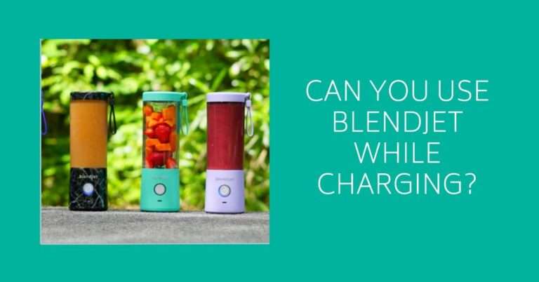 Can You Use Blendjet While Charging