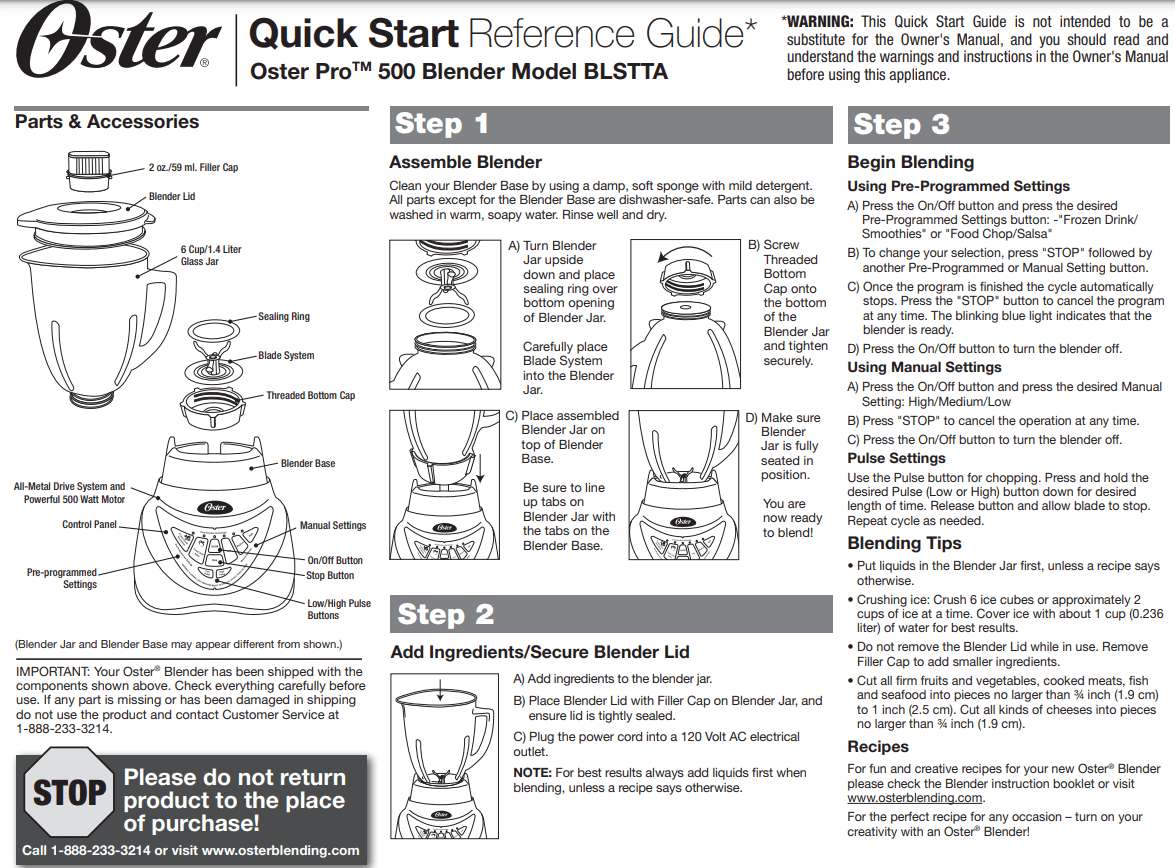How to Assemble Oster Blender Quick Easy Steps