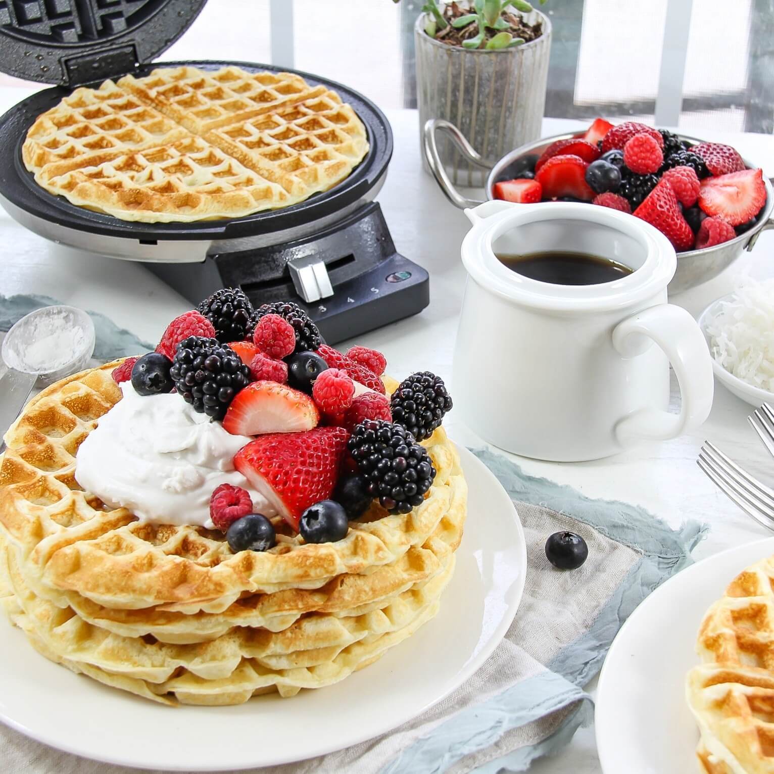 Cuisinart WMR-CAP2 Round Classic Waffle Maker | Indoor Guider